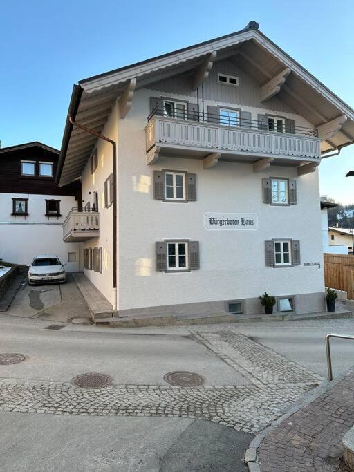 Appartement Der Buergerbote Zur Hohen Salve Hopfgarten im Brixental Eksteriør billede